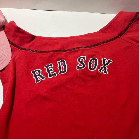 Women’s Red Sox hat and vintage babydoll tee bundle - Picture 3 of 9